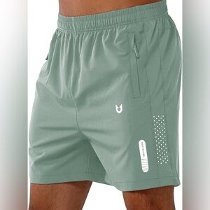 Northyard Men’s Running Shorts, Color: Lodenfrost, Size Medium, NWT